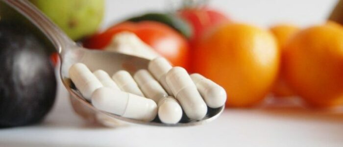 cápsulas de complementos alimenticios